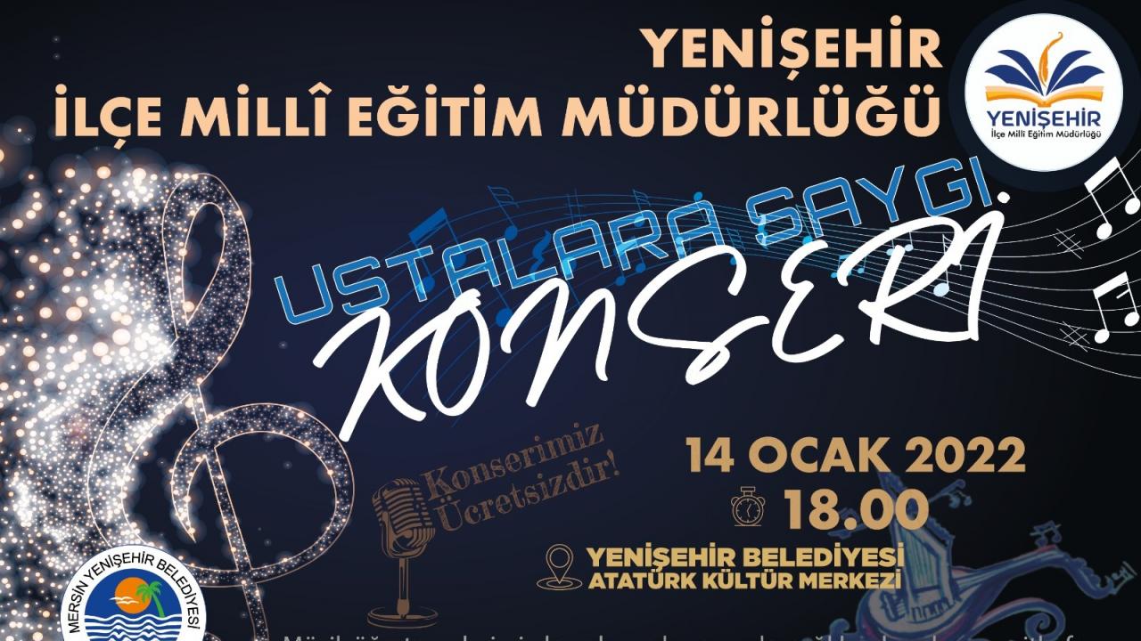 Yenişehir’de sağlık çalışanlarına ithafen konser