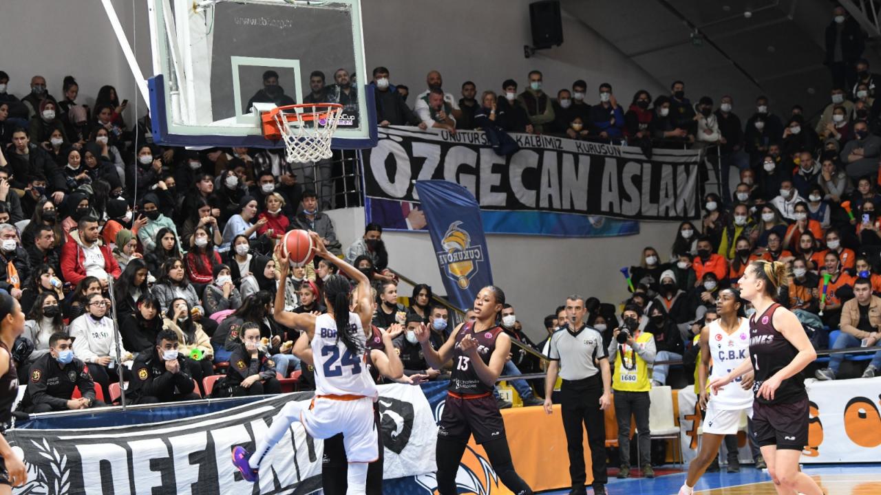 ÇBK Mersin Yenişehir Belediyesi Avrupa’da çeyrek finalde