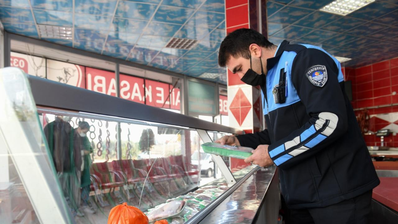 Yenişehir Belediyesi kasapları denetledi