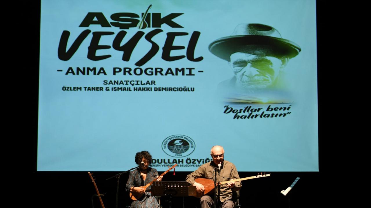 Aşık Veysel Yenişehir’de anıldı