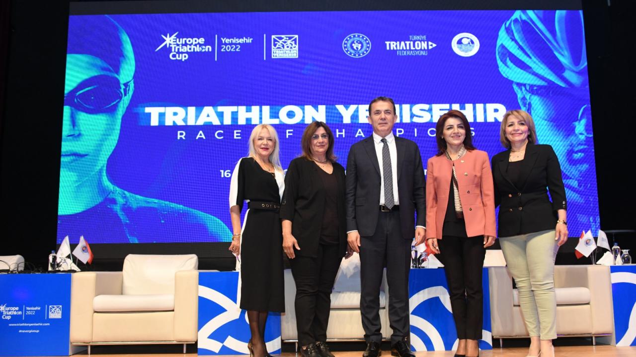Avrupa Triatlon Kupası bu hafta sonu Mersin Yenişehir’de yapılacak