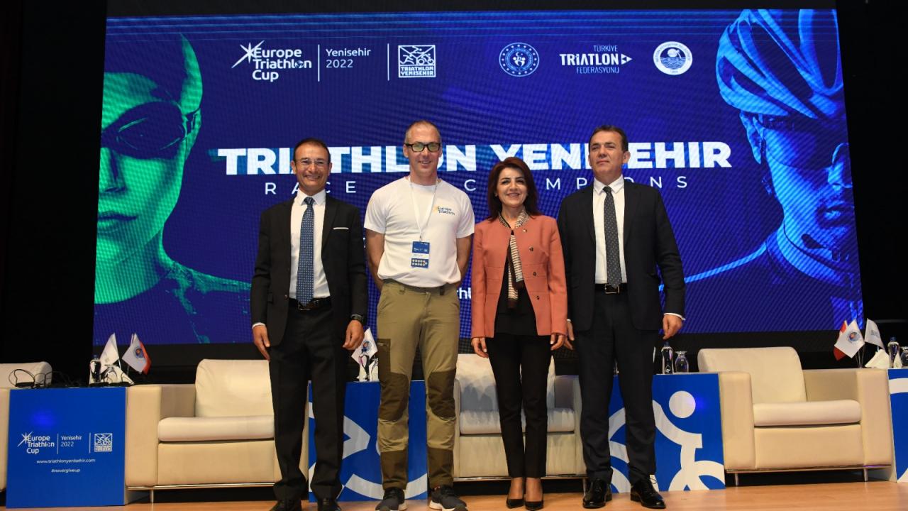Avrupa Triatlon Kupası bu hafta sonu Mersin Yenişehir’de yapılacak
