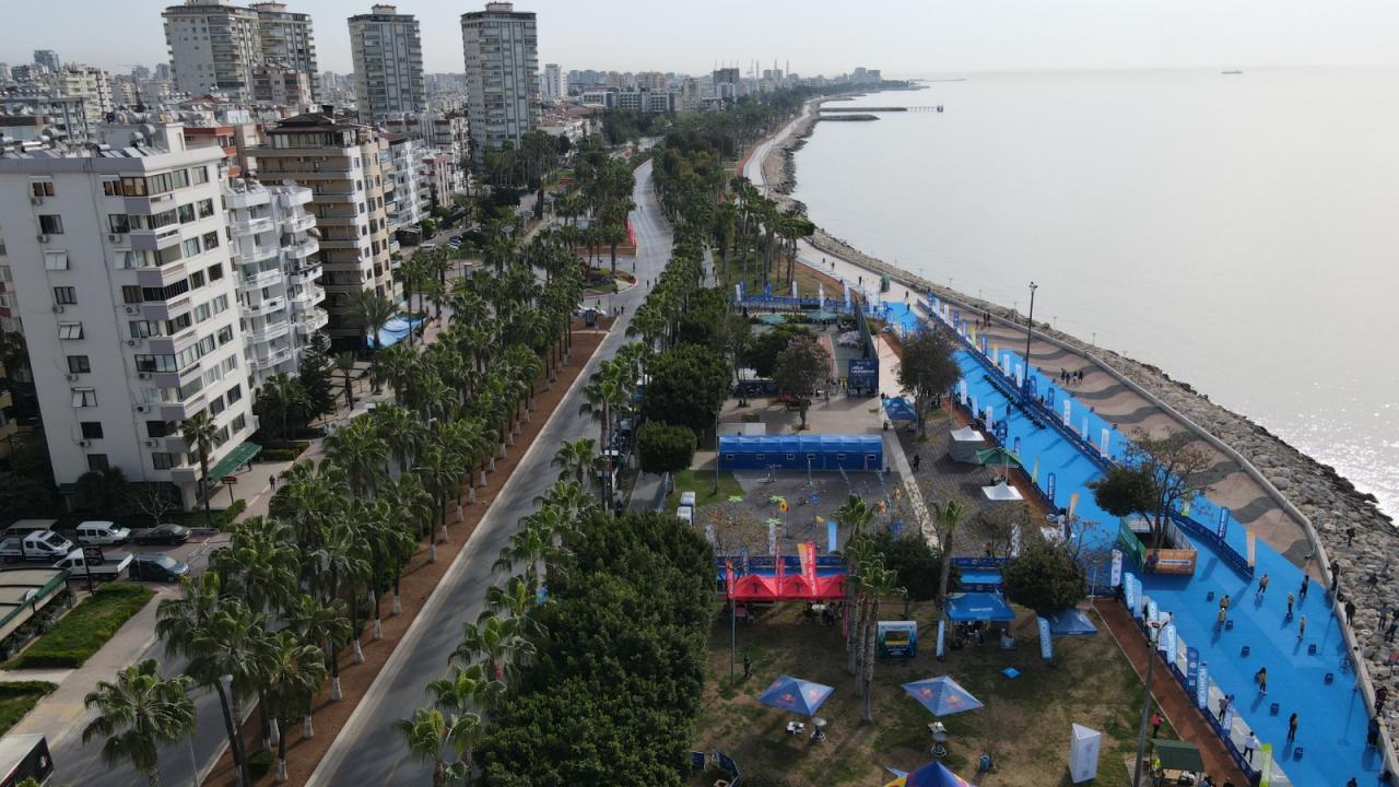 Yenişehir Avrupa Triatlon Kupası’nda ilk yarışlar başladı