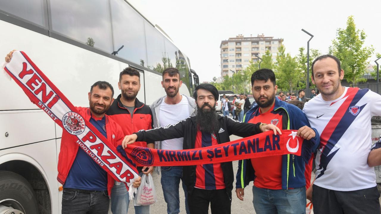 Yenişehir Belediyesi, Kırmızı Şeytanları Ankara’ya taşıdı 