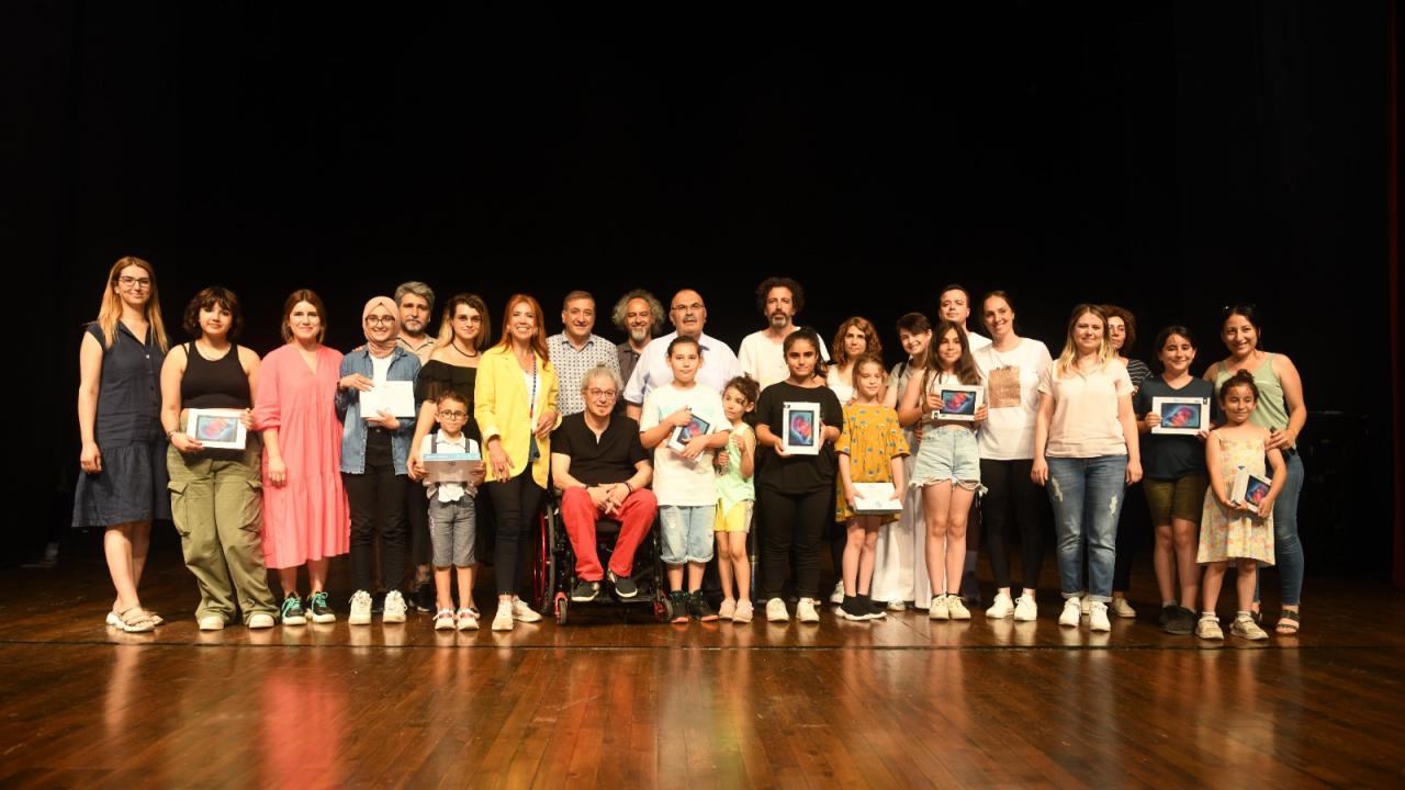 Çocuklar Yenişehir’de hayallerindeki çevreyi çizdi