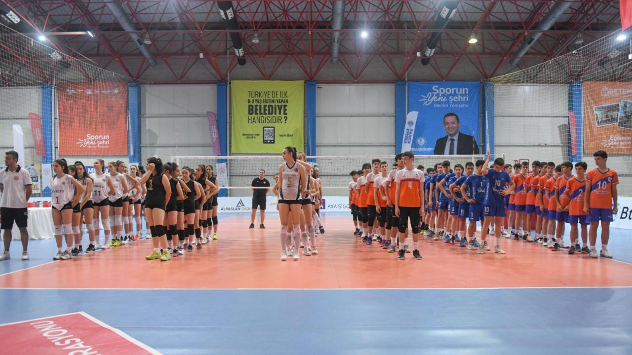 Festival Voleybol 4 bin 500 sporcunun katılımıyla sona erdi