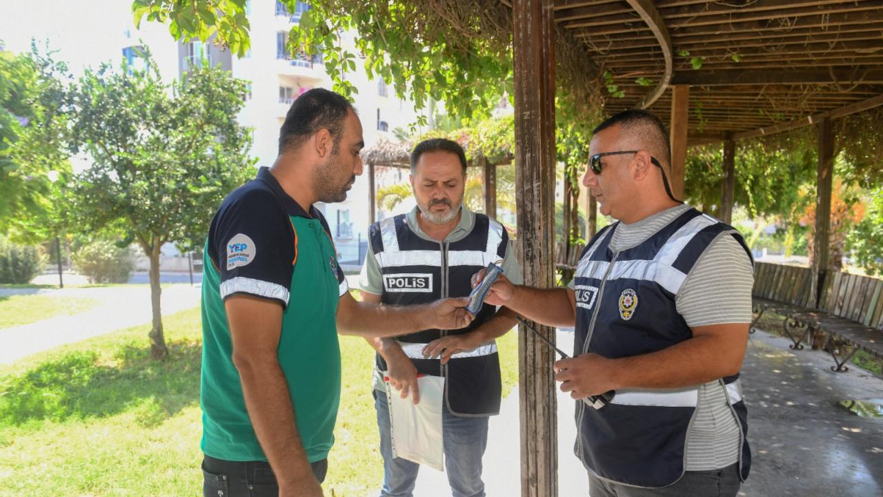 Yenişehir Belediyesi personelinden örnek davranış