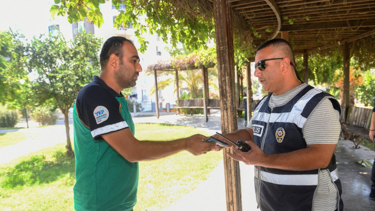 Yenişehir Belediyesi personelinden örnek davranış