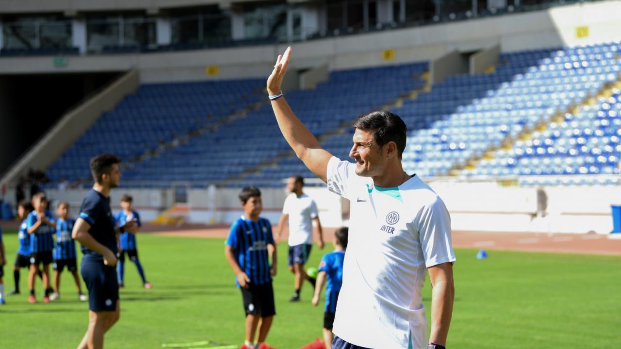 Yenişehir Belediyesi,  Javier Zanetti’yi çocuklarla buluşturdu