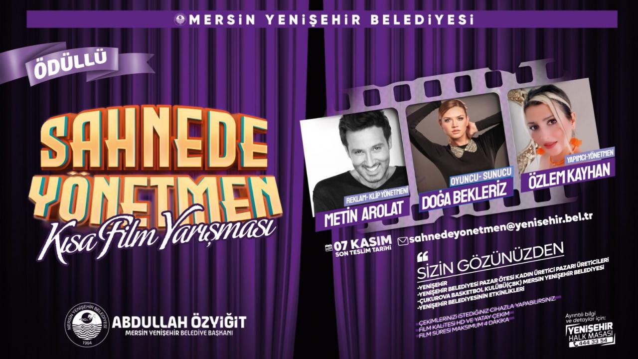 “Sahnede Yönetmen Kısa Film Yarışması’’ başvuruları başladı