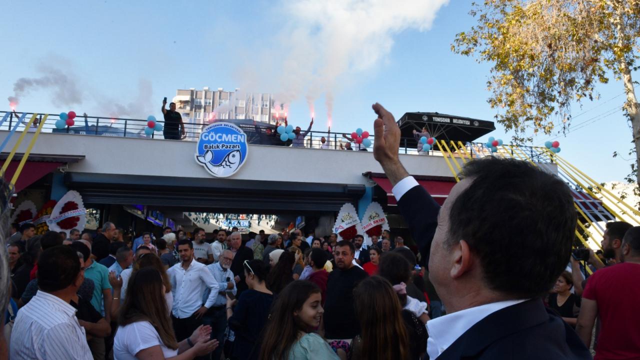 Yenişehir Belediyesi Göçmen Balık Pazarı açıldı 