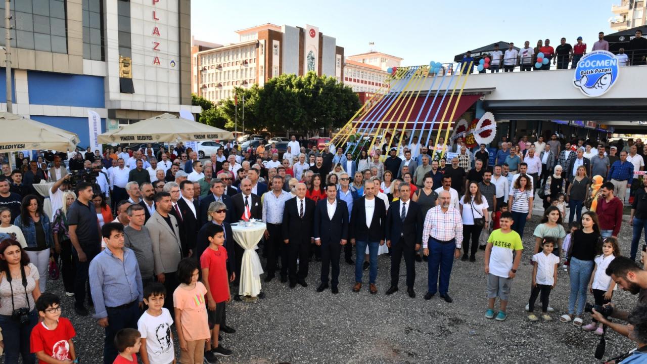 Yenişehir Belediyesi Göçmen Balık Pazarı açıldı 