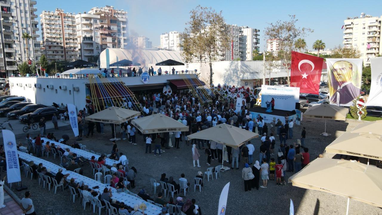 Yenişehir Belediyesi Göçmen Balık Pazarı açıldı 