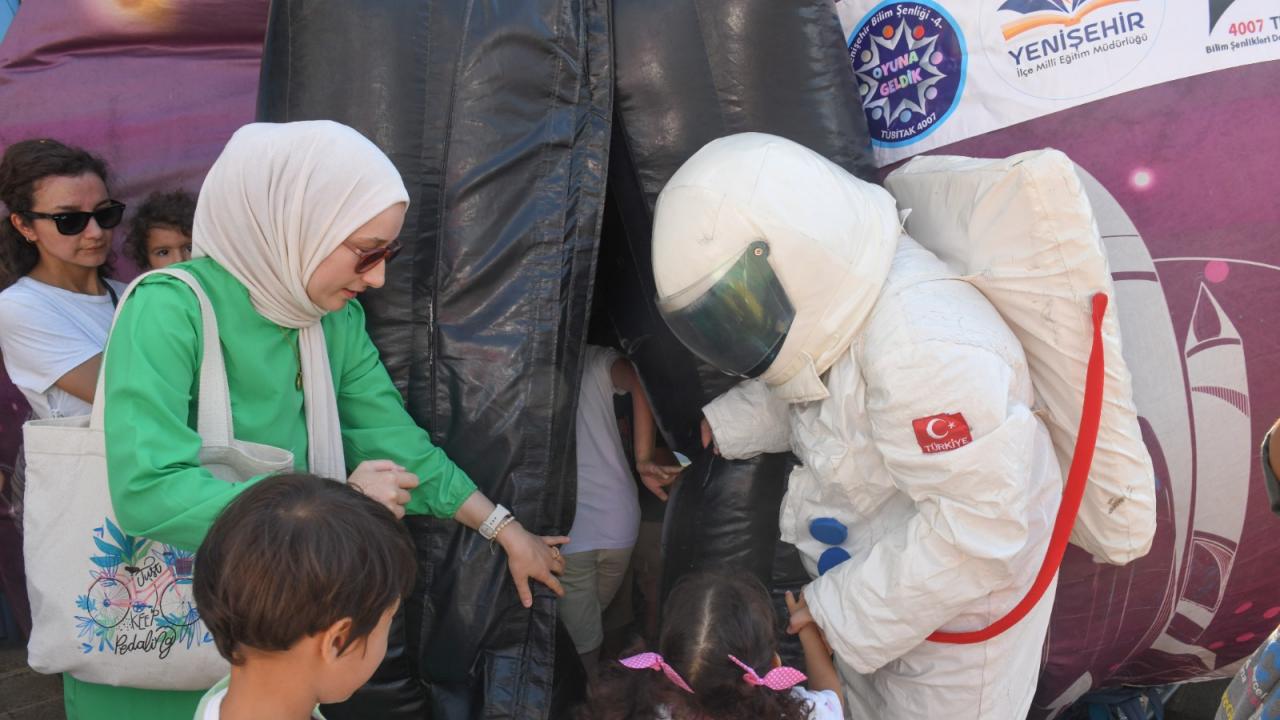 Yenişehirli çocuklar bilimi yaşayarak öğrendi