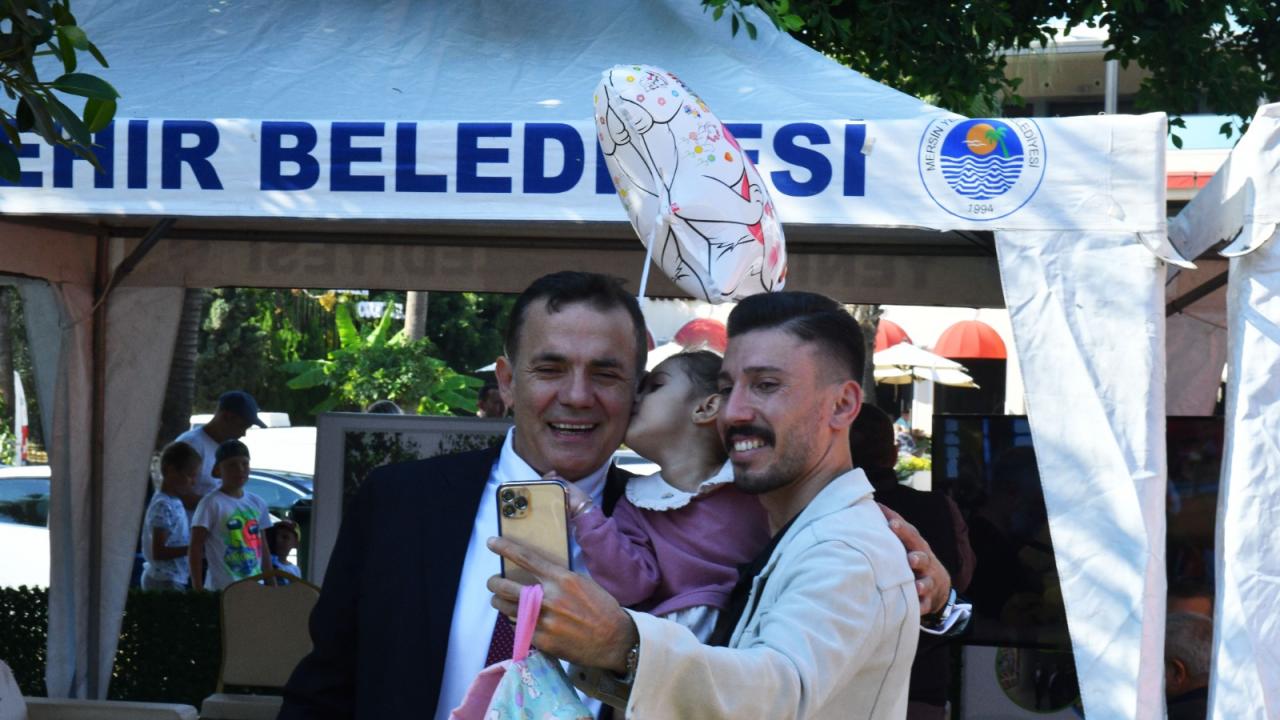 Yenişehir Belediyesi festivalde binlerce ziyaretçiyi ağırladı