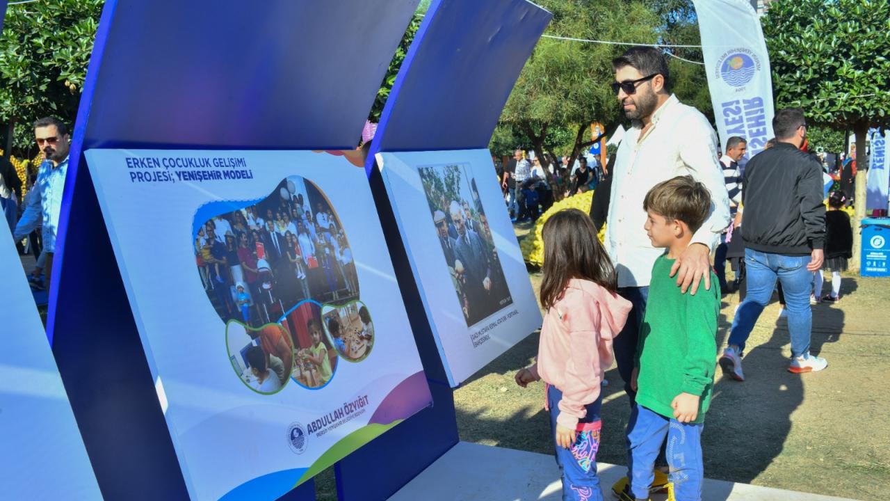 Yenişehir Belediyesi festivalde binlerce ziyaretçiyi ağırladı