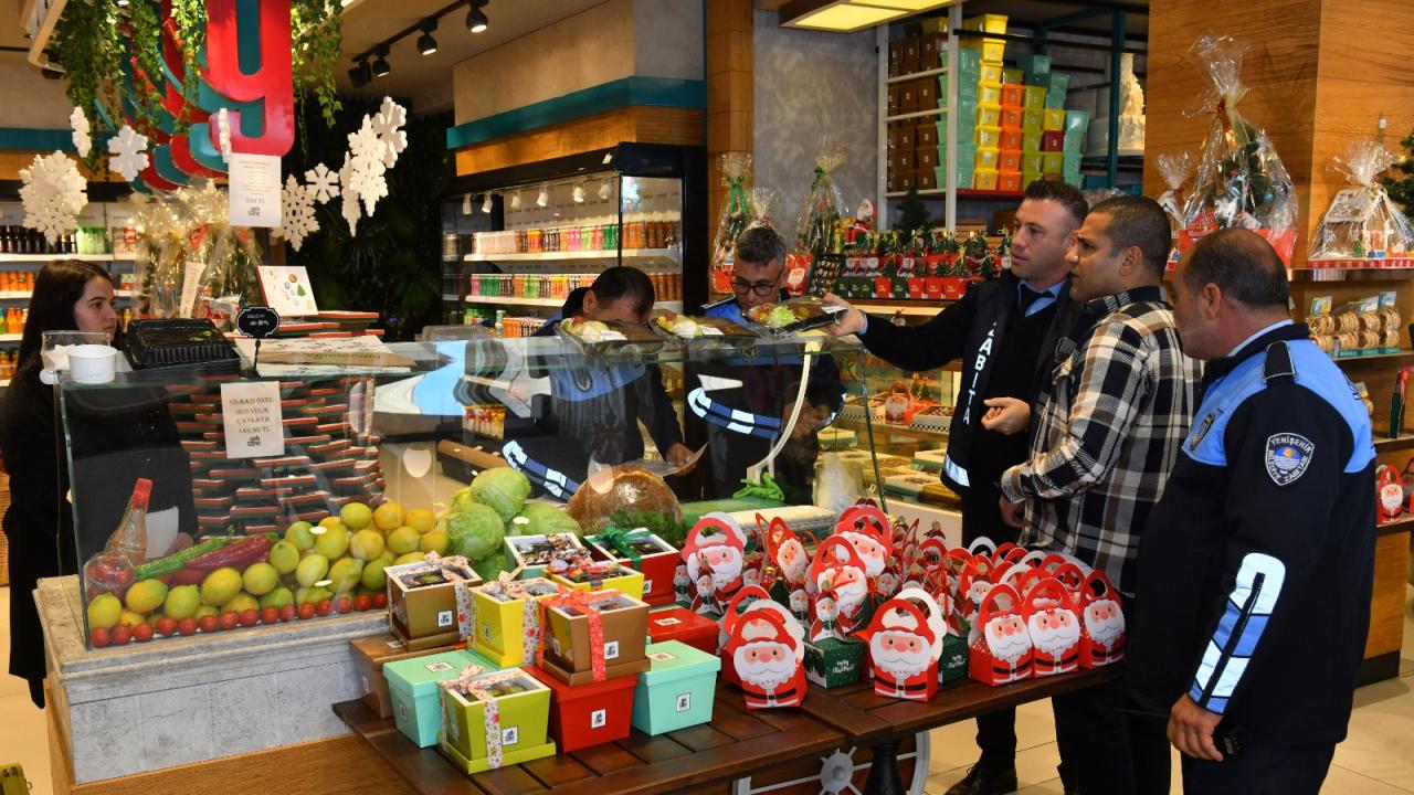 Yenişehir Belediyesi yılbaşı öncesi denetimlerini sıklaştırdı