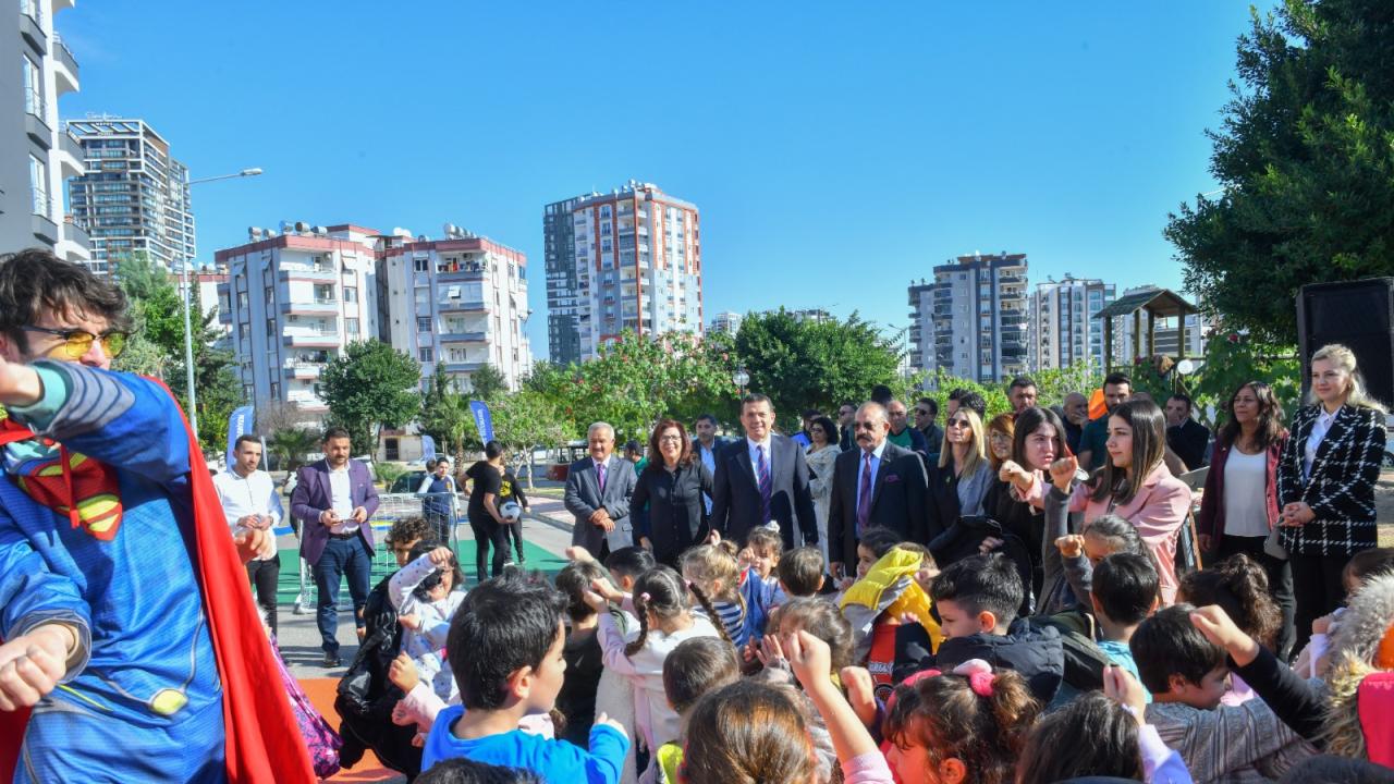 Yenişehir Belediyesinden çocuklara özel sokak 