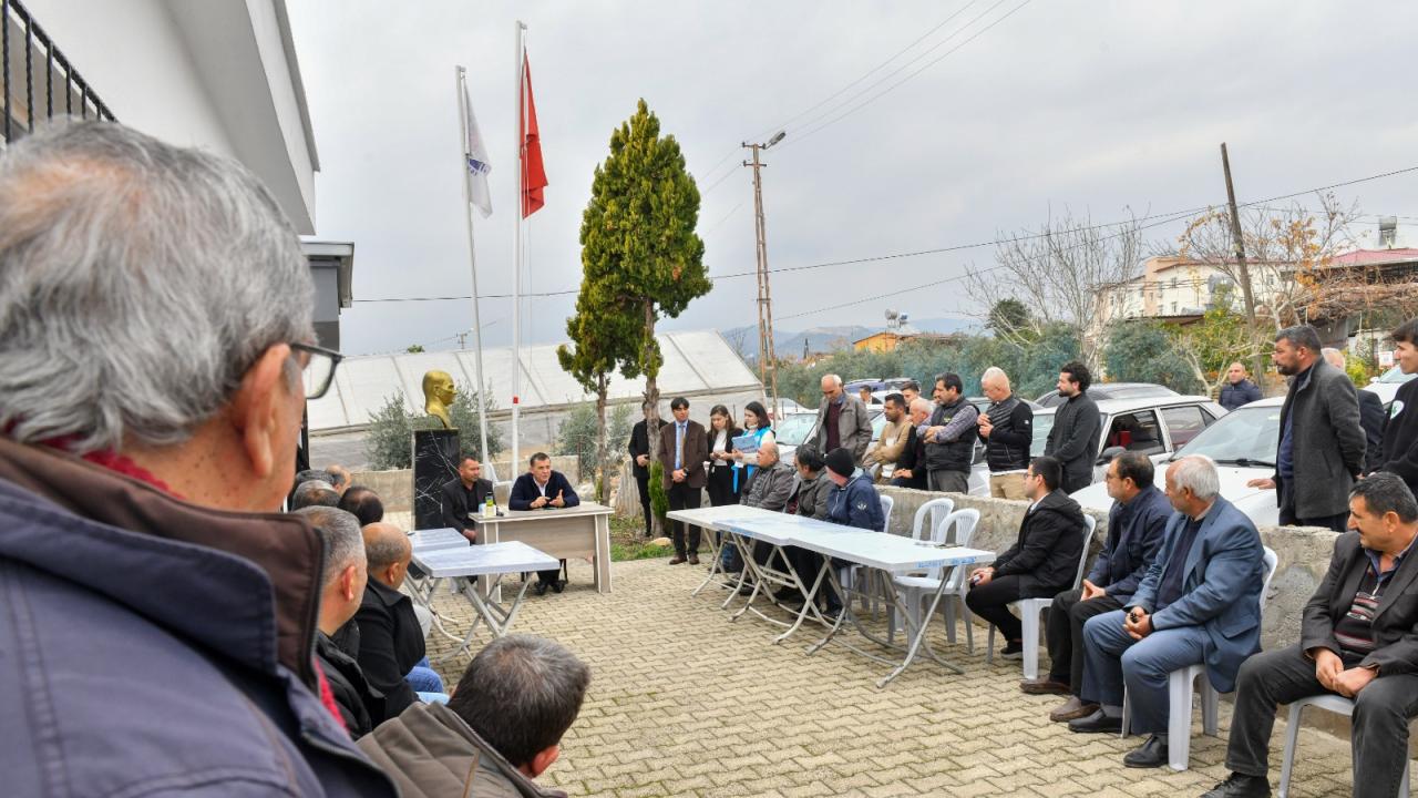 Başkan Abdullah Özyiğit, Gökçebelen’de vatandaşlarla buluştu