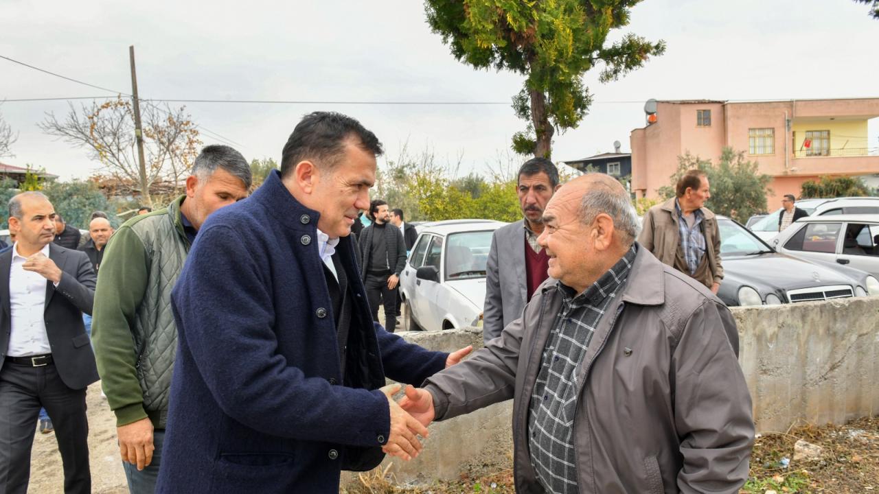 Başkan Abdullah Özyiğit, Gökçebelen’de vatandaşlarla buluştu