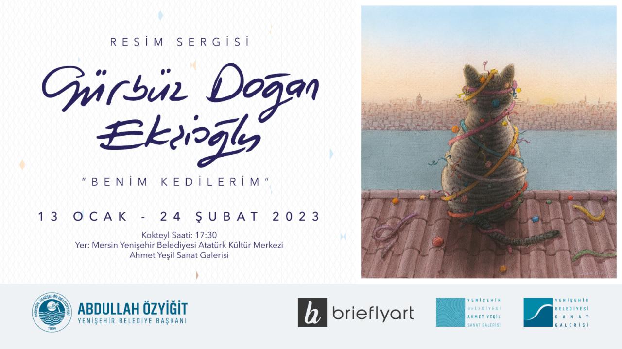 Dünyaca ünlü ressam Gürbüz Doğan Ekşioğlu, Mersinlilerle buluşuyor