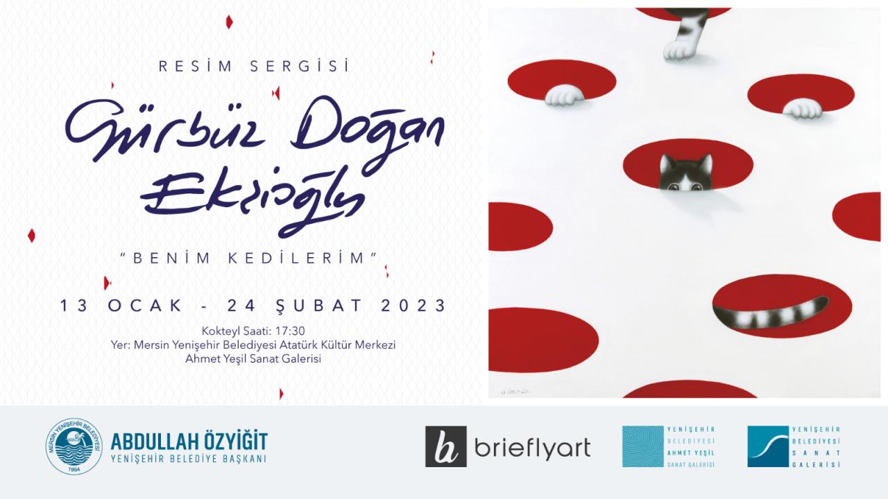 Dünyaca ünlü ressam Gürbüz Doğan Ekşioğlu, Mersinlilerle buluşuyor