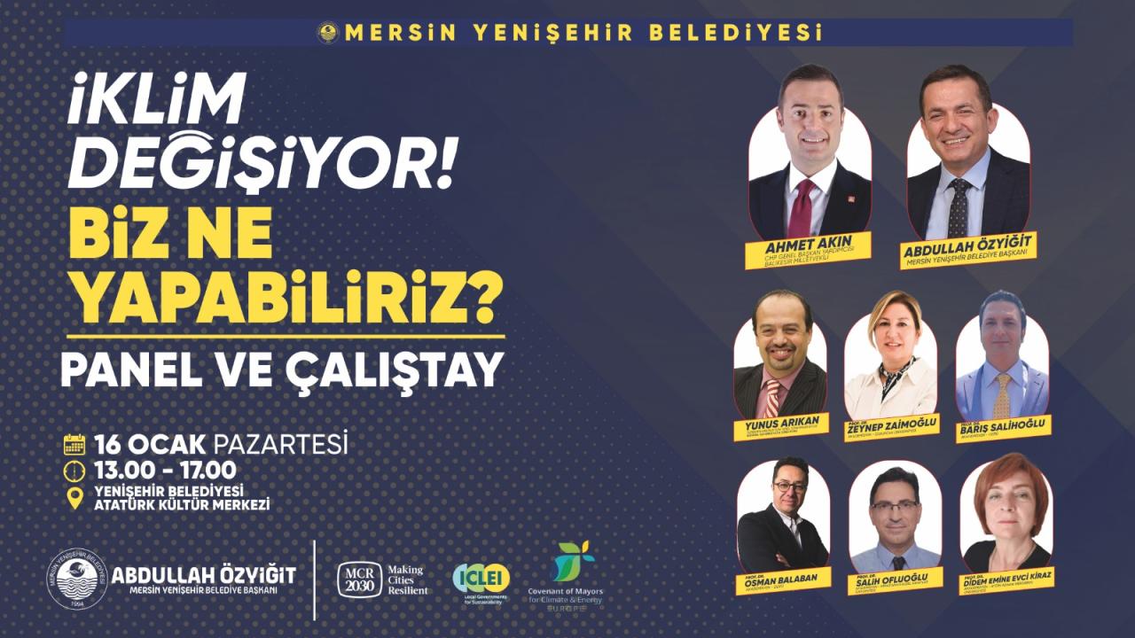 Yenişehir Belediyesi “1.Enerji Günleri” düzenliyor