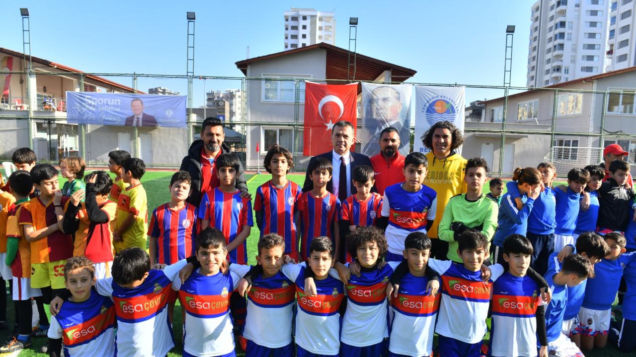 Yenişehir Belediyesi Geleneksel U12 Futbol Turnuvası başladı 