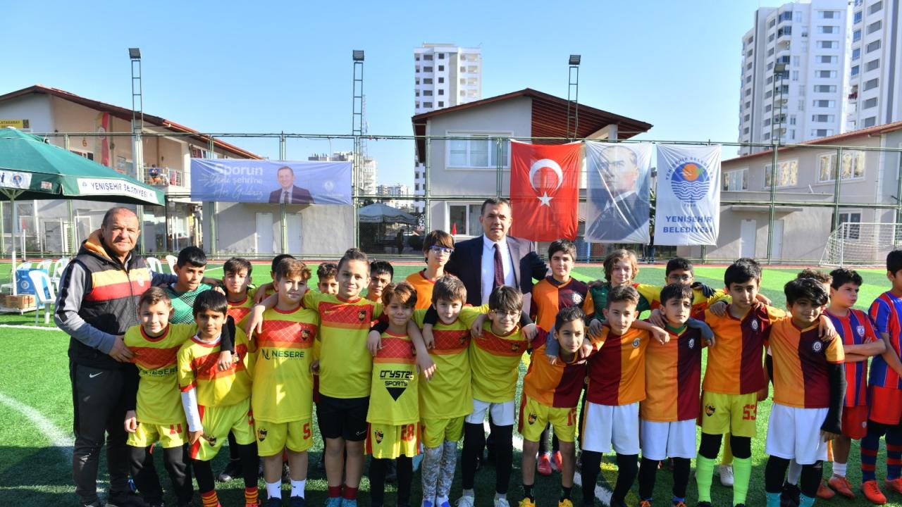 Yenişehir Belediyesi Geleneksel U12 Futbol Turnuvası başladı 