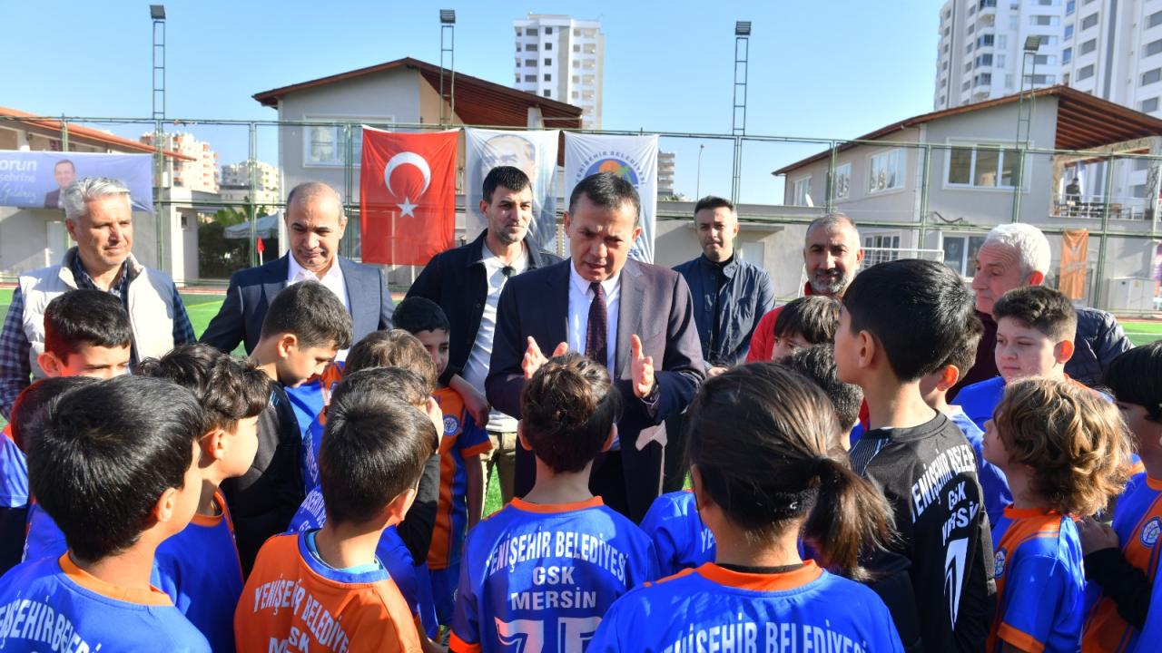 Yenişehir Belediyesi Geleneksel U12 Futbol Turnuvası başladı 