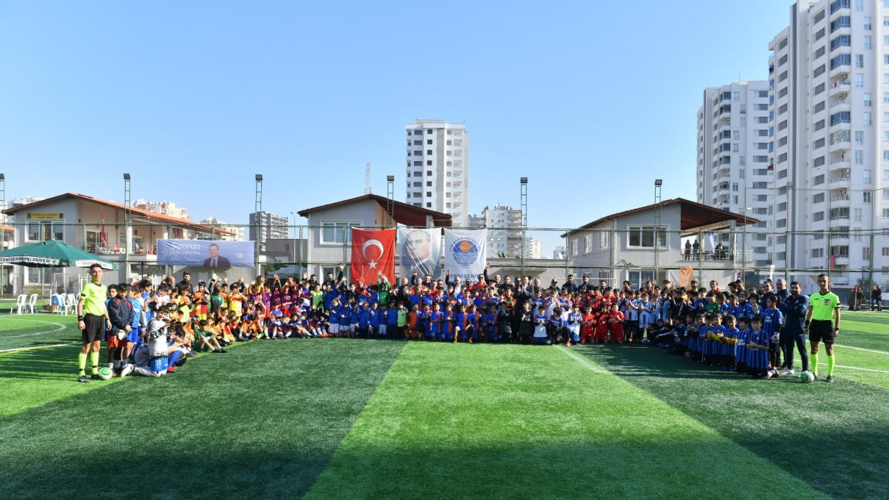 Yenişehir Belediyesi Geleneksel U12 Futbol Turnuvası başladı 