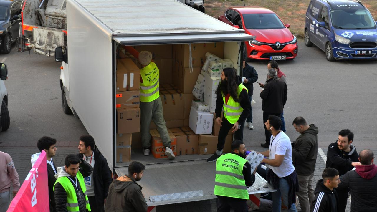 Almanya’dan Yenişehir Belediyesinin dayanışma ağına destek