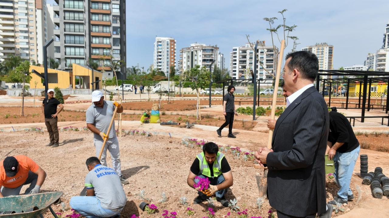 Başkan Özyiğit, “Bisiklet eğitim parkımızı kısa sürede hizmete açacağız”