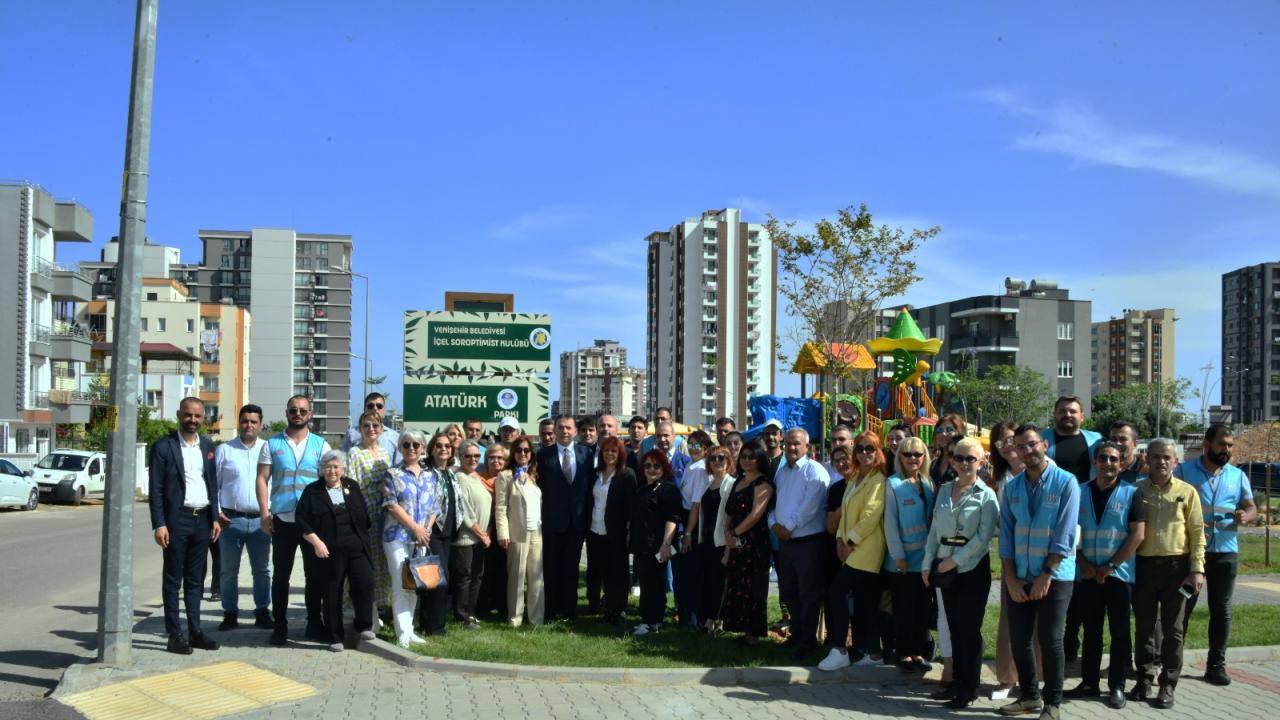 Yenişehir Belediyesi kente yeşil alanlar kazandırıyor