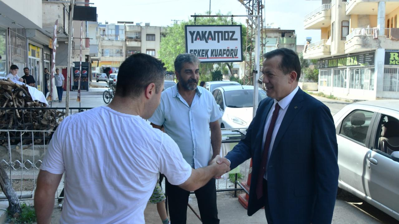 Başkan Abdullah Özyiğit, Eğriçam’da vatandaşlarla buluştu