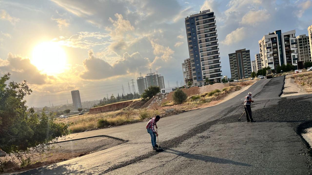 Yenişehir Belediyesi yol yapım çalışmalarını aralıksız sürdürüyor