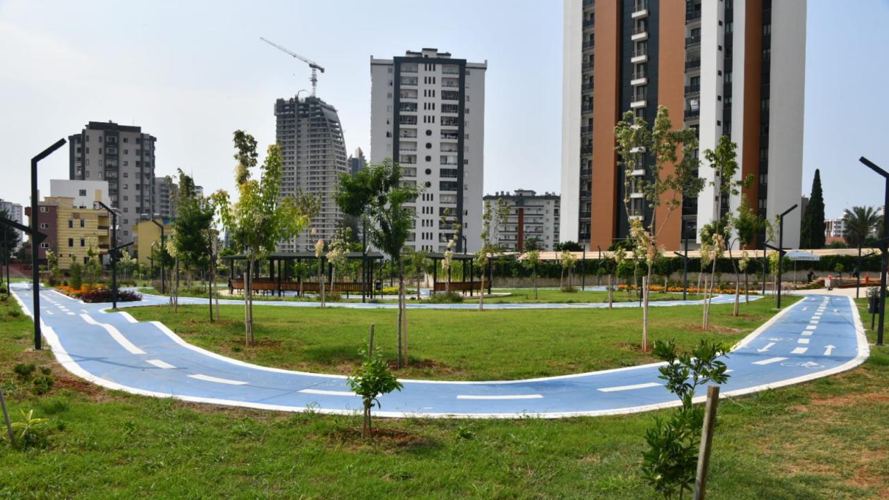 Yenişehir Belediyesi kente 5 bin metrekarelik Bisiklet Eğitim Parkı kazandırdı