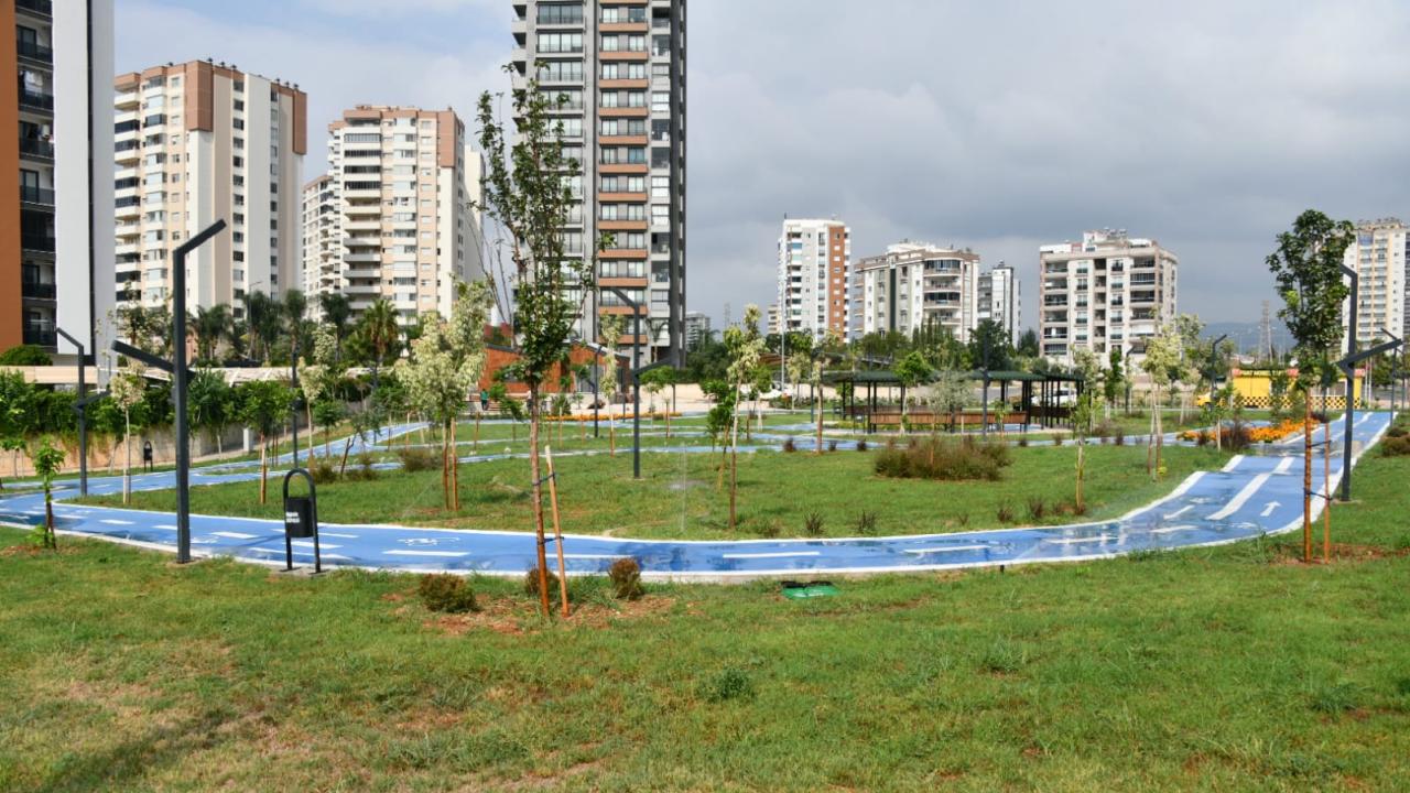 Yenişehir Belediyesi kente 5 bin metrekarelik Bisiklet Eğitim Parkı kazandırdı