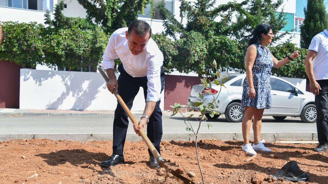 Başkan Özyiğit, “Bir metre asfalt yapıyorsak onun yerine de beş ağaç dikmeliyiz”