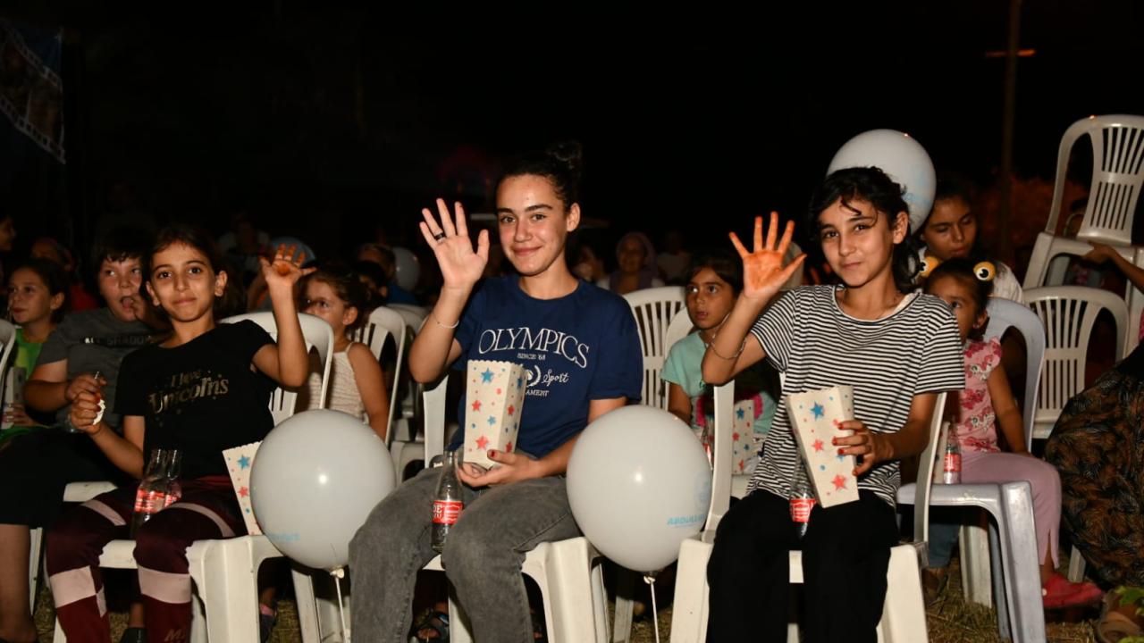 Mersin Yenişehir Belediyesinin açık hava sinema günleri sona erdi