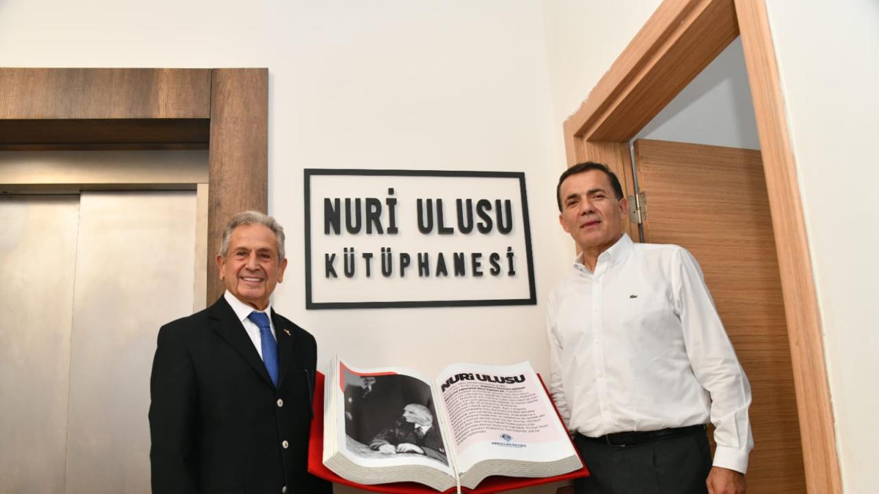 Yenişehir Belediyesi Nuri Ulusu Kütüphanesi hizmete açıldı
