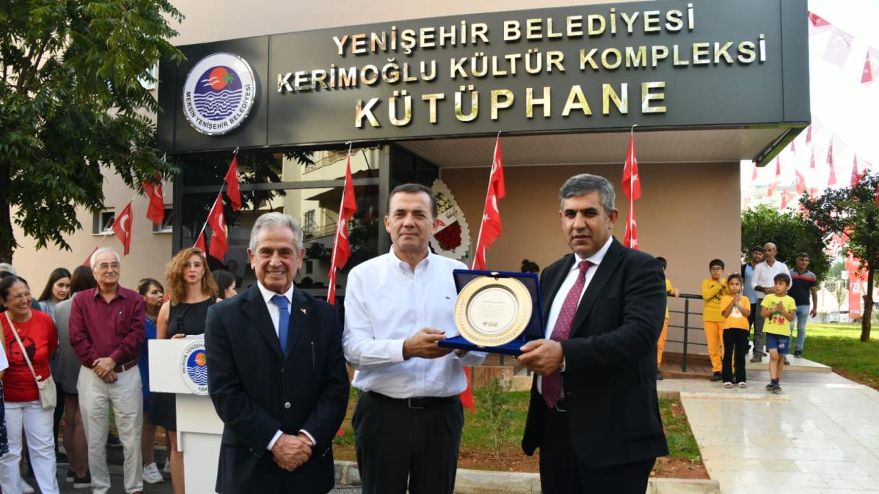 Yenişehir Belediyesi Nuri Ulusu Kütüphanesi hizmete açıldı