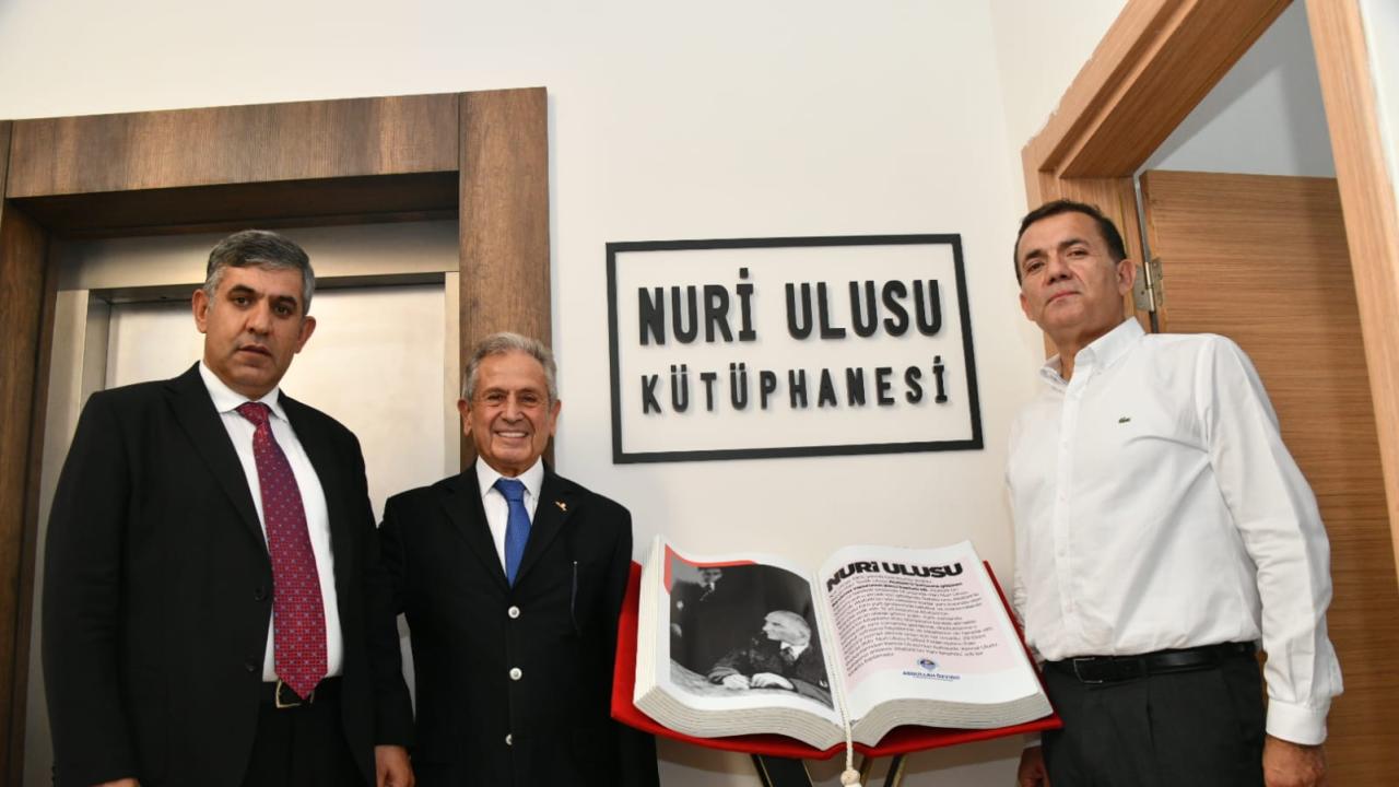 Yenişehir Belediyesi Nuri Ulusu Kütüphanesi hizmete açıldı