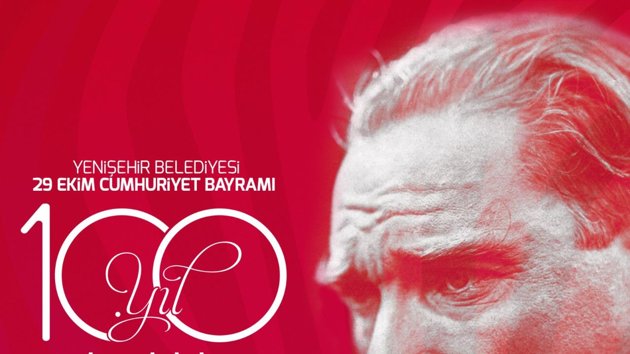 Yenişehir Belediyesinin 29 Ekim Cumhuriyet Bayramı kutlamaları başladı