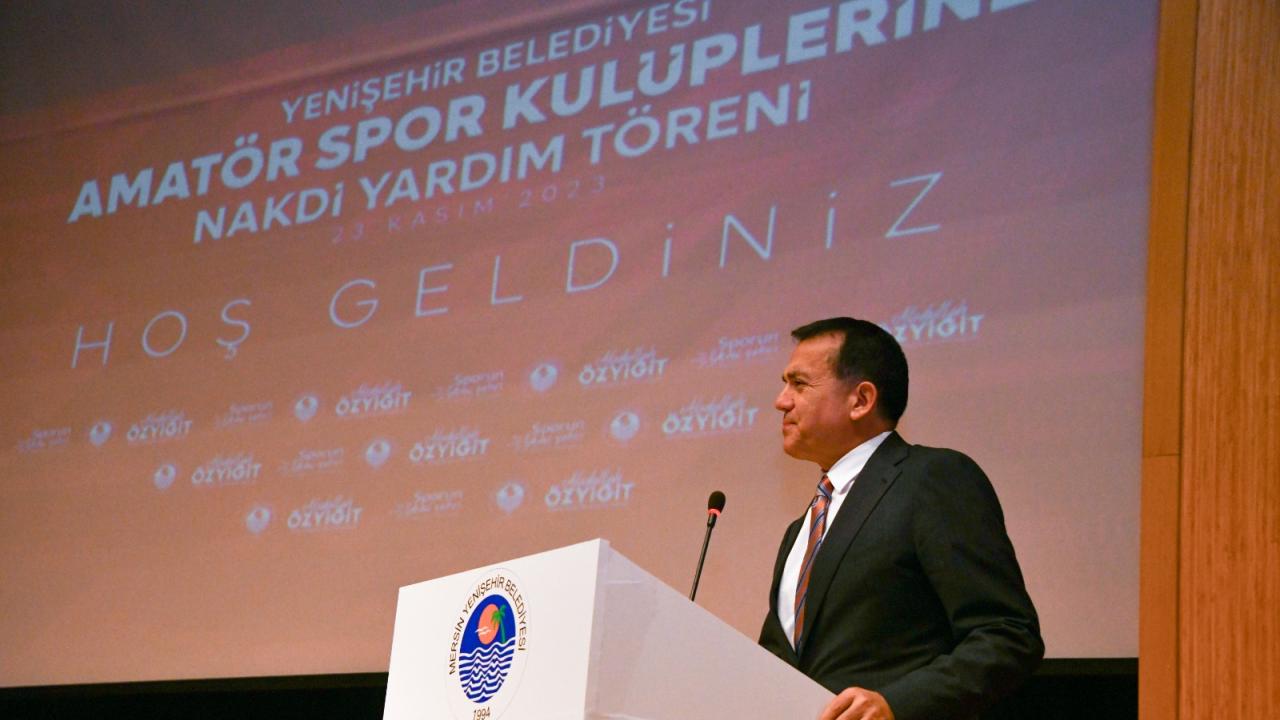 Yenişehir Belediyesinden 51 amatör spor kulübüne 650 bin TL destek