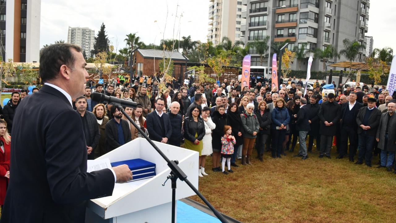 Yenişehir Belediyesi 5 bin metrekarelik bisiklet eğitim parkı açtı