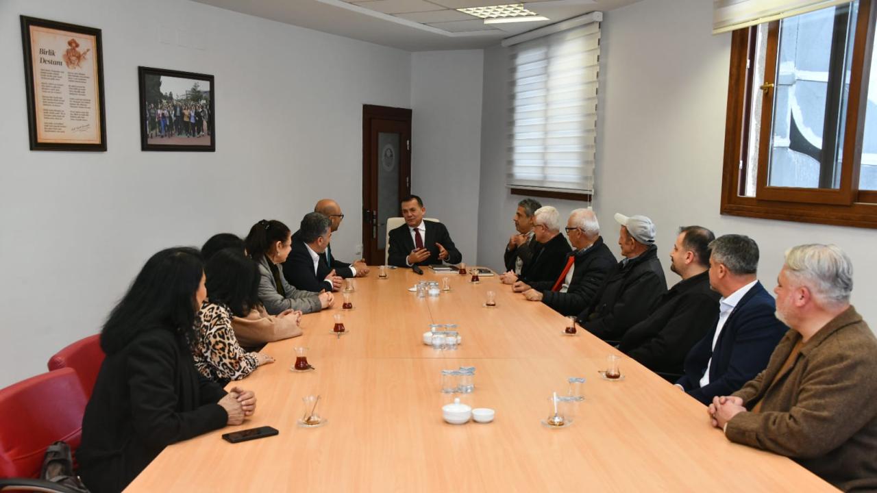 İnanç merkezleri ve STK’lardan Başkan Özyiğit’e hayırlı olsun ziyareti