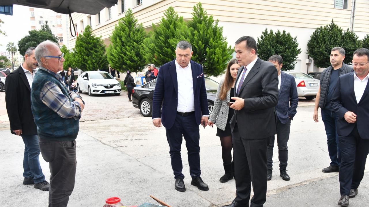 Başkan Abdullah Özyiğit, Pirireis Mahallesi’nde vatandaşlarla buluştu