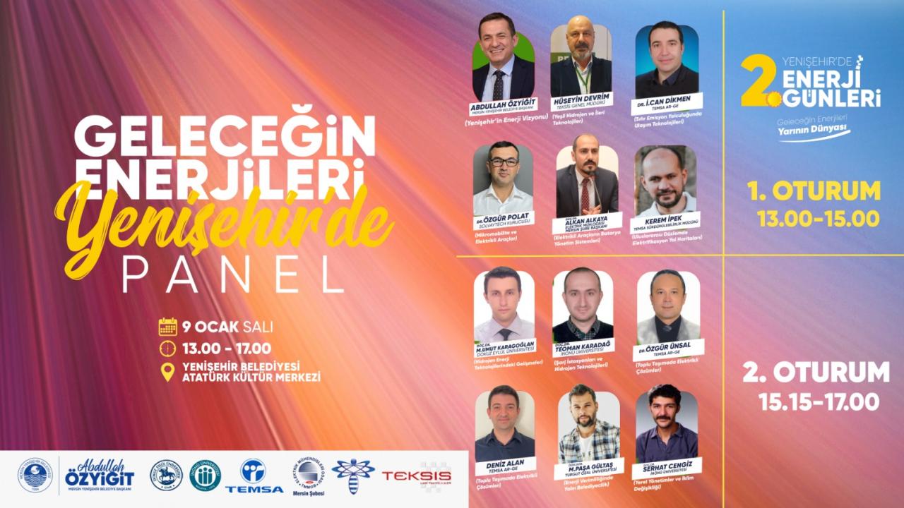 Yenişehir Belediyesi 2. Enerji Günleri başlıyor