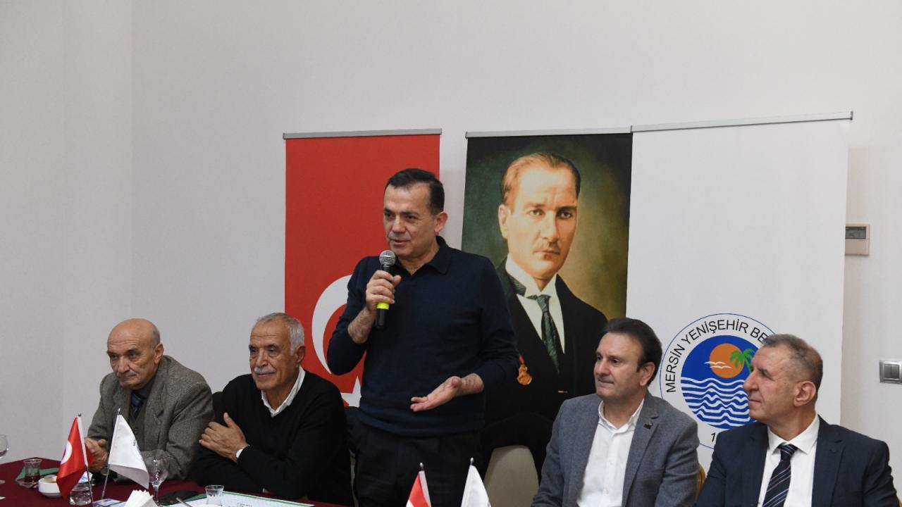 Başkan Abdullah Özyiğit sivil toplum kuruluşları ile buluşmalarını sürdürüyor